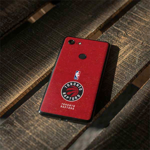 NBA Toronto Raptors Distressed Google Pixel 3 Skin